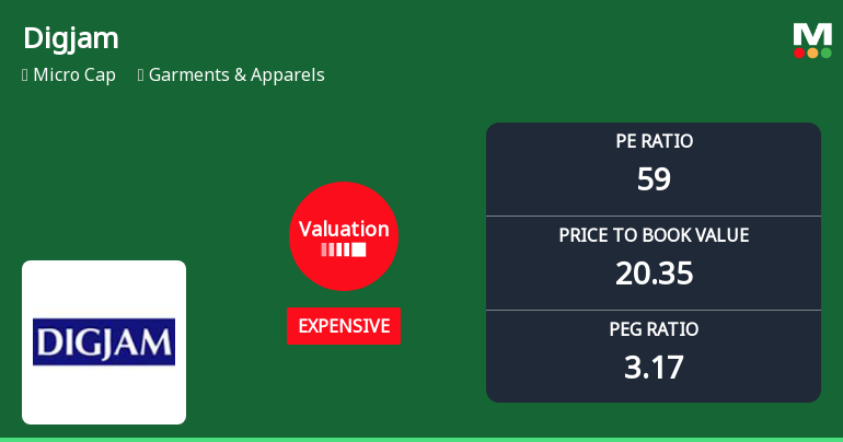 Digjam Ltd Valuation Shifts Signal Expensive Terrain Amid Mixed Returns