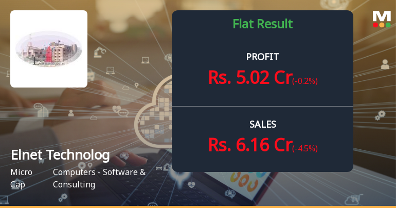 Elnet Technologies Q4 FY26: Steady Profits Mask Structural Growth Concerns