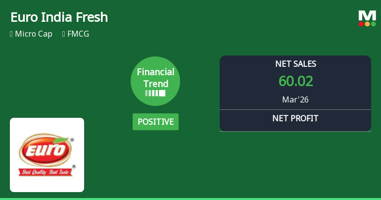 Euro India Fresh Foods Ltd Reports Strong Quarterly Turnaround with Record Revenue and Margin Expansion