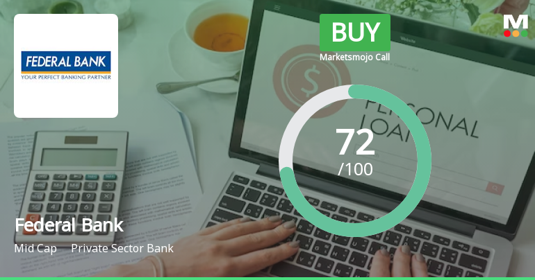 Federal Bank Ltd Upgraded to Buy by MarketsMOJO on Strong Fundamentals and Technicals