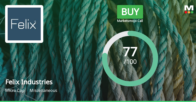 Felix Industries Ltd is Rated Buy