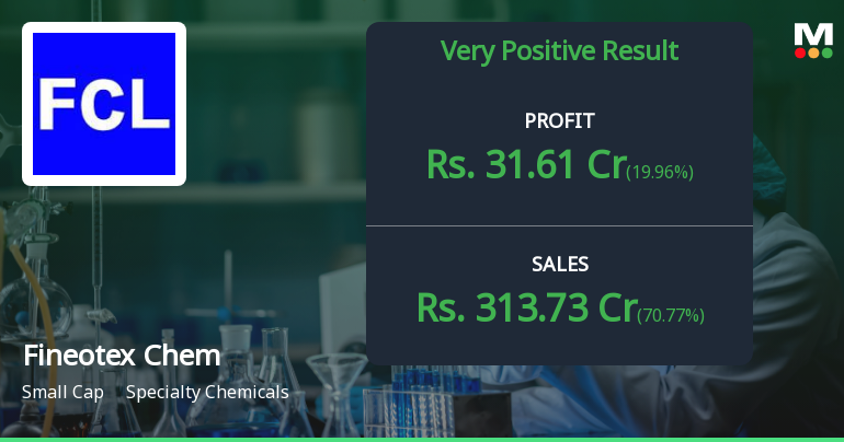 Fineotex Chemical Q4 FY26: Stellar Quarter Masks Margin Concerns