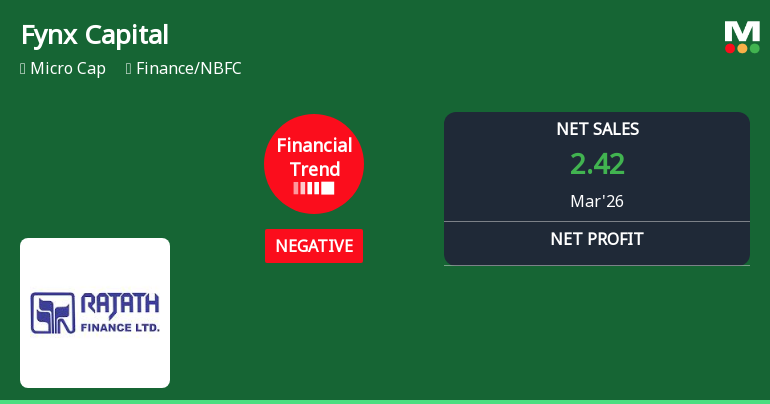Fynx Capital Ltd Reports Sharp Quarterly Decline Amid Negative Financial Trend