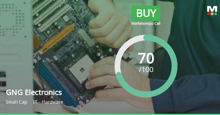 GNG Electronics Ltd is Rated Buy by MarketsMOJO