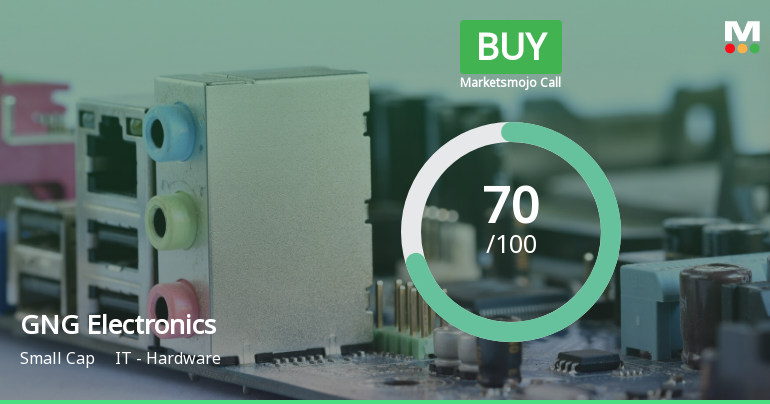 GNG Electronics Ltd is Rated Buy