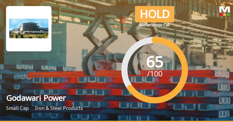 Godawari Power & Ispat Ltd is Rated Hold