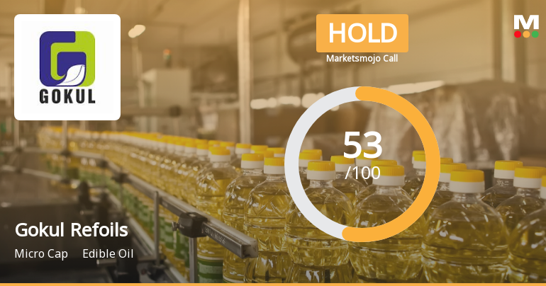 Gokul Refoils Upgraded to Hold as Technicals Improve and Financials Strengthen