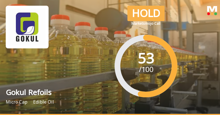 Gokul Refoils and Solvent Ltd is Rated Hold