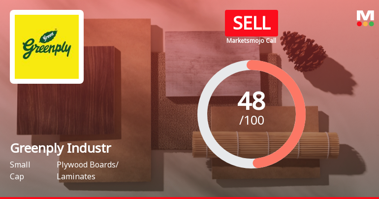 Greenply Industries Ltd is Rated Sell