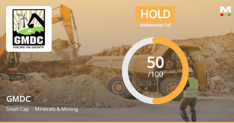 Gujarat Mineral Development Corporation Ltd. is Rated Hold