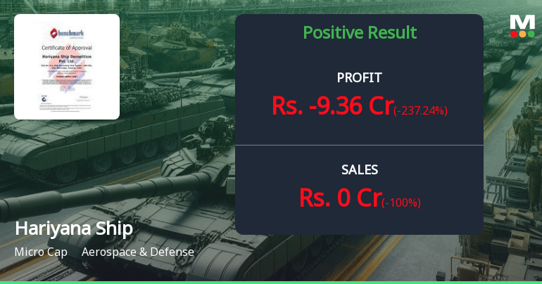 Hariyana Ship Breakers Q4 FY26: Steep Losses Overshadow Revenue Recovery