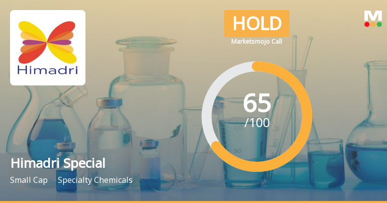 Himadri Speciality Chemical Ltd is Rated Hold