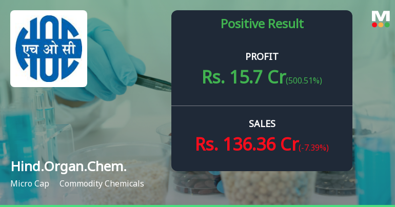 Hindustan Organic Chemicals Q4 FY26: Temporary Respite Masks Deeper Structural Challenges