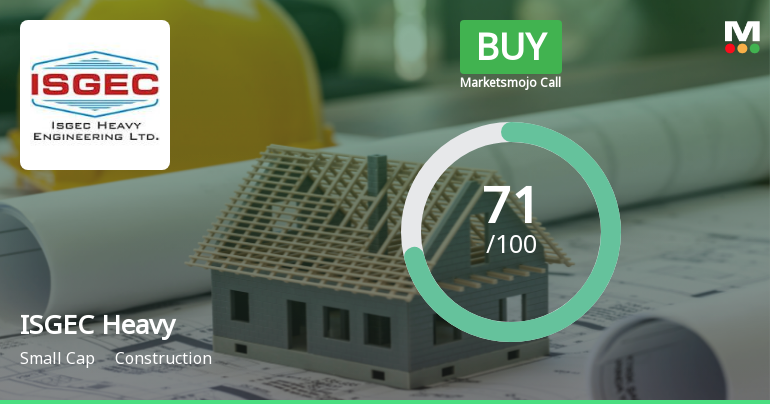 ISGEC Heavy Engineering Ltd Upgraded to Buy on Strong Technical and Financial Metrics