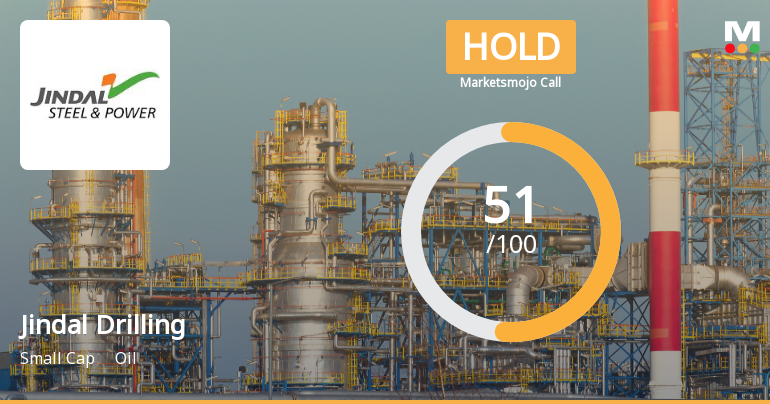 Jindal Drilling & Industries Ltd Upgraded to Hold on Technical Improvements and Valuation Appeal