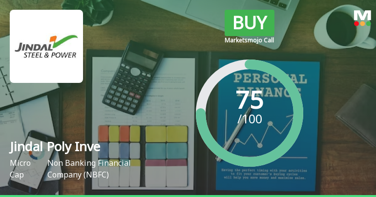 Jindal Poly Investment & Finance Company Ltd is Rated Buy