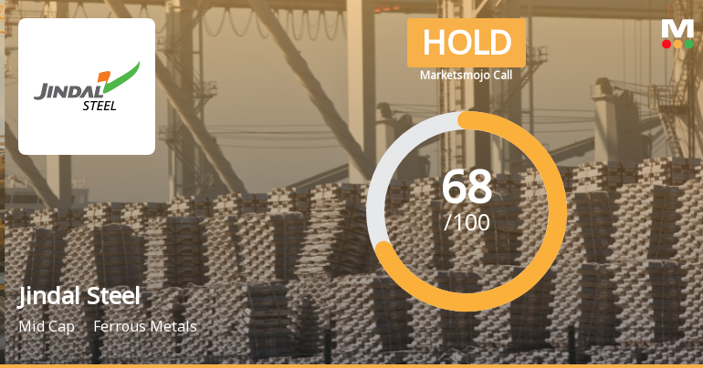 Jindal Steel Ltd. Downgraded to Hold Amid Mixed Technical and Financial Signals