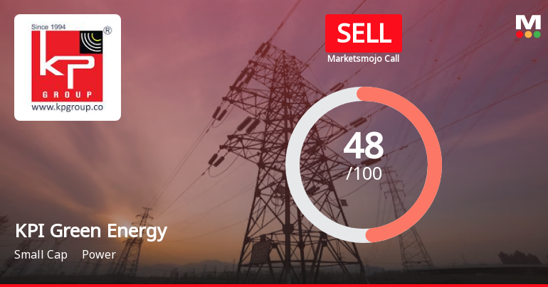 KPI Green Energy Ltd Downgraded to Sell Amid Mixed Financial and Technical Signals