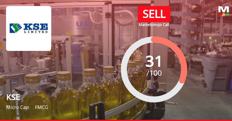 KSE Ltd is Rated Sell by MarketsMOJO