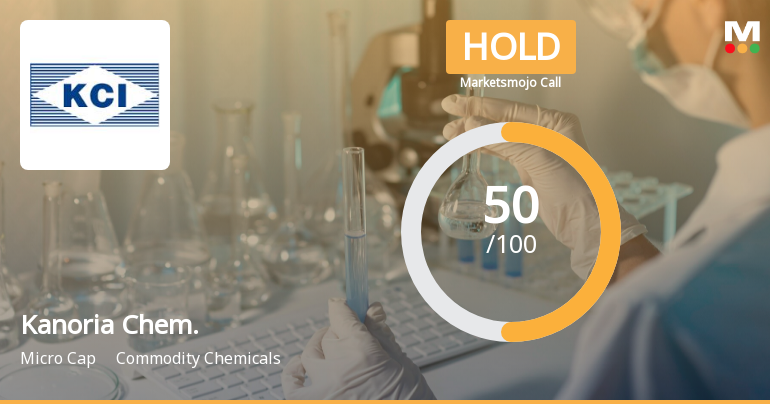 Kanoria Chemicals & Industries Ltd is Rated Hold