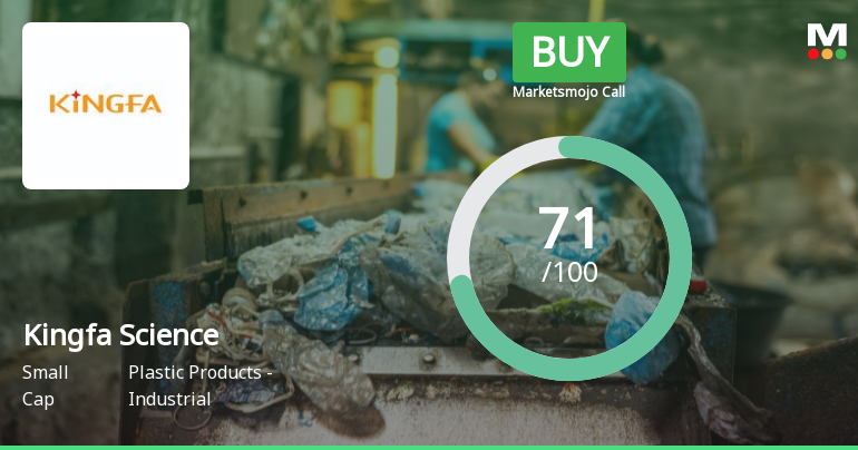 Kingfa Science & Technology Upgraded to Buy on Strong Technical and Financial Performance