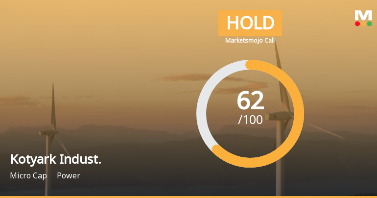 Kotyark Industries Ltd is Rated Hold