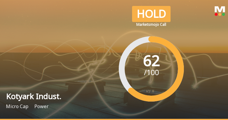 Kotyark Industries Ltd is Rated Hold