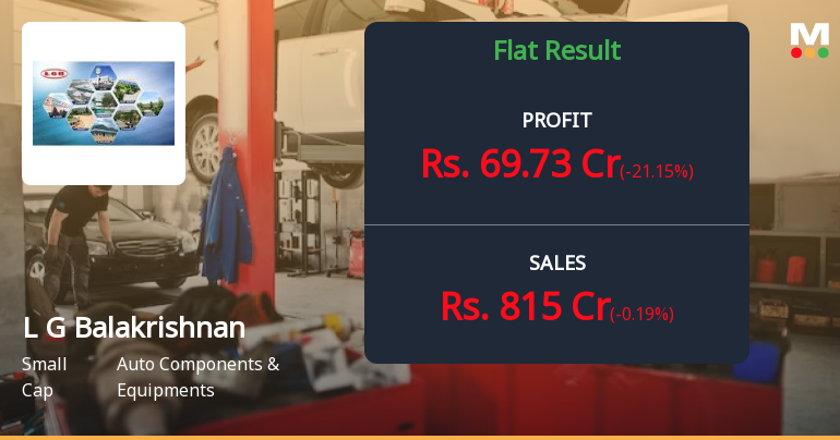 L G Balakrishnan Q4 FY26: Profit Squeeze Amid Revenue Growth Raises Margin Concerns