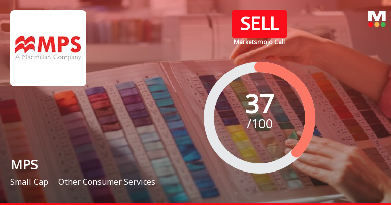 MPS Ltd. is Rated Sell by MarketsMOJO
