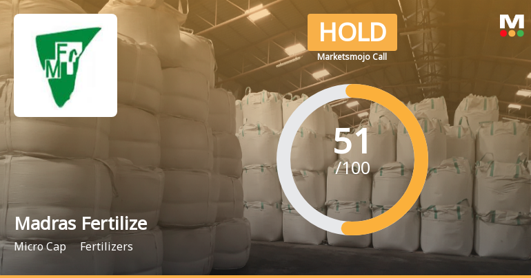 Madras Fertilizers Ltd Upgraded to Hold on Improved Technicals and Valuation