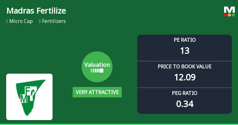 Madras Fertilizers Ltd Valuation Shifts to Very Attractive Amid Mixed Market Returns