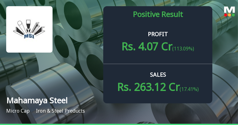 Mahamaya Steel Q4 FY26: Stellar Profit Surge Masks Persistent Margin Pressures