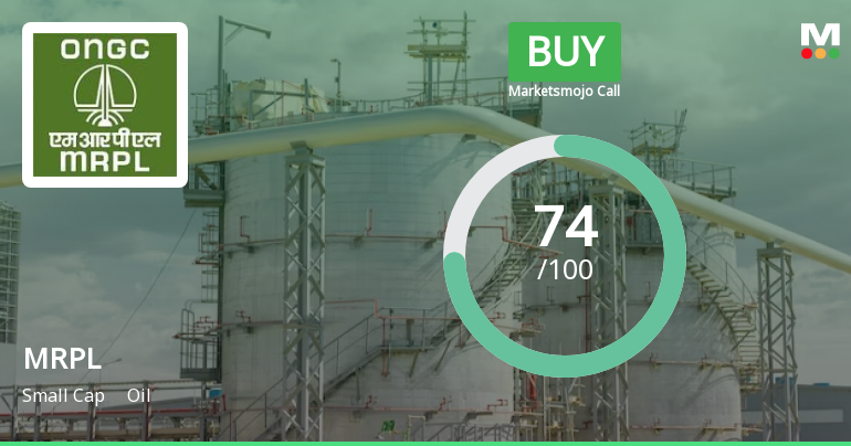 Mangalore Refinery & Petrochemicals Ltd. is Rated Buy