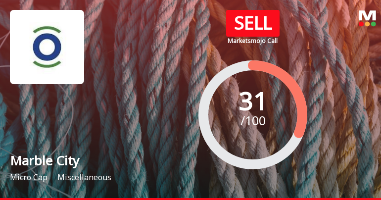 Marble City India Ltd Upgraded to Sell on Improved Valuation and Financial Trends