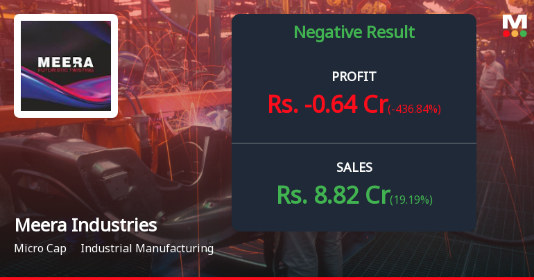 Meera Industries Q4 FY26: Operating Losses Trigger Sharp Decline Despite Strong Stock Rally