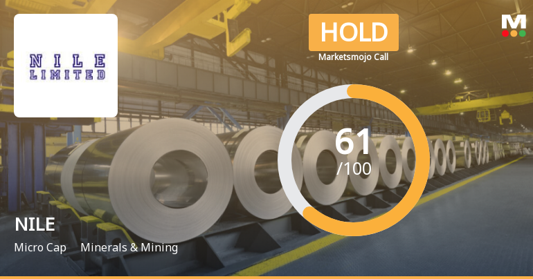 NILE Ltd is Rated Hold by MarketsMOJO
