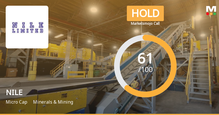 NILE Ltd is Rated Hold by MarketsMOJO