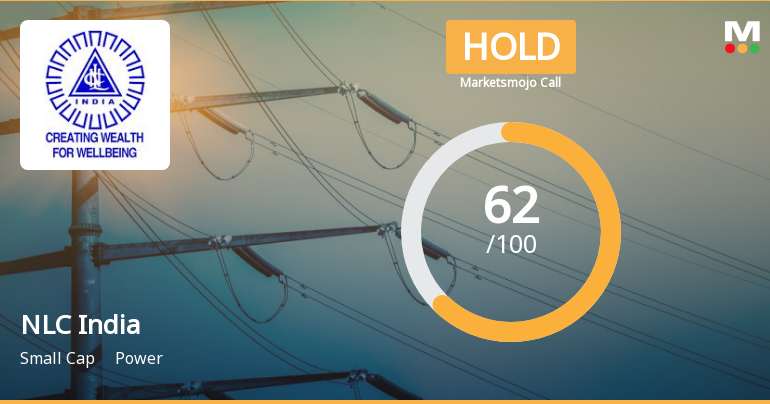NLC India Ltd. is Rated Hold by MarketsMOJO