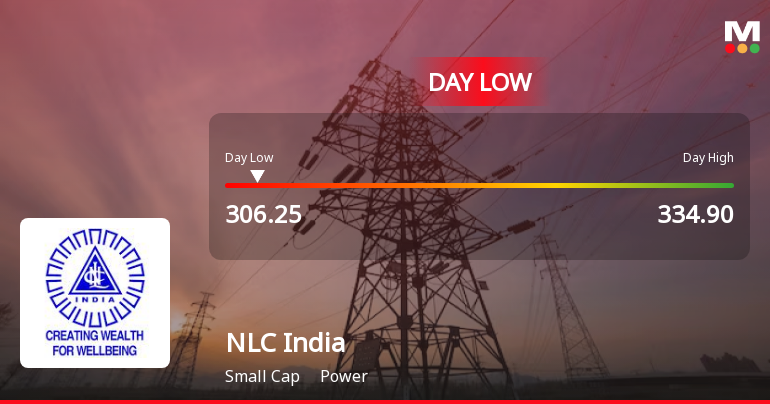NLC India Ltd. Hits Intraday Low Amid Price Pressure on 12 May 2026