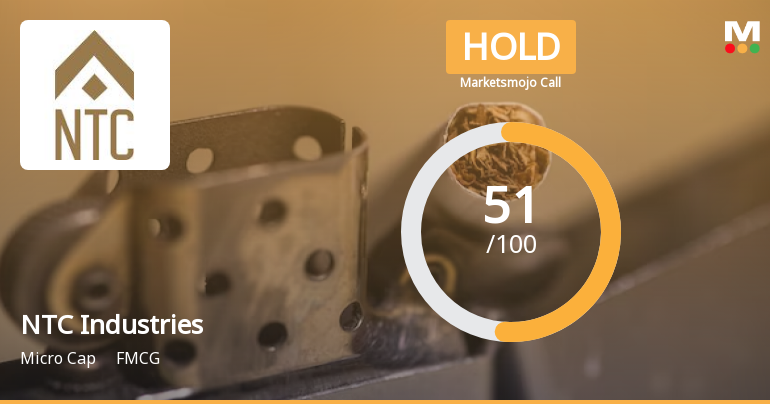 NTC Industries Ltd is Rated Hold by MarketsMOJO