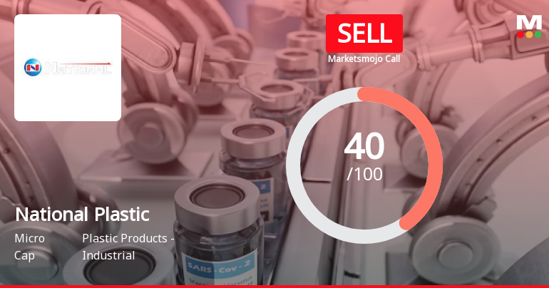 National Plastic Technologies Ltd is Rated Sell