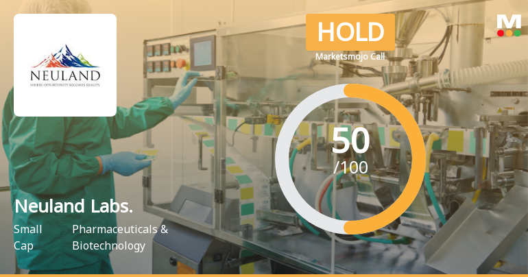 Neuland Laboratories Ltd Upgraded to Hold as Technicals Improve Despite Financial Challenges