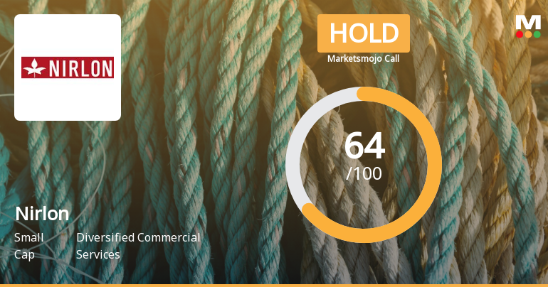 Nirlon Ltd is Rated Hold by MarketsMOJO