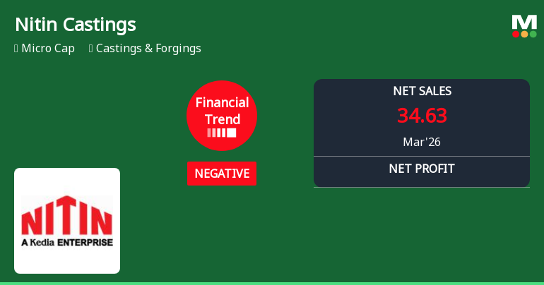 Nitin Castings Ltd Q4 2026 Financial Performance Shows Signs of Stabilisation Amid Mixed Trends