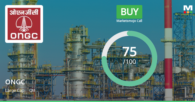 MarketsMOJO Upgrades Oil & Natural Gas Corporation Ltd. to Buy on Strong Technical and Valuation Metrics