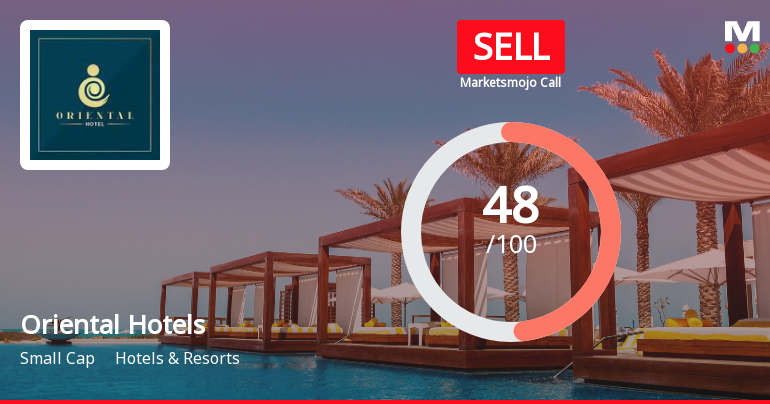 Oriental Hotels Ltd Downgraded to Sell Amid Mixed Financial and Valuation Signals