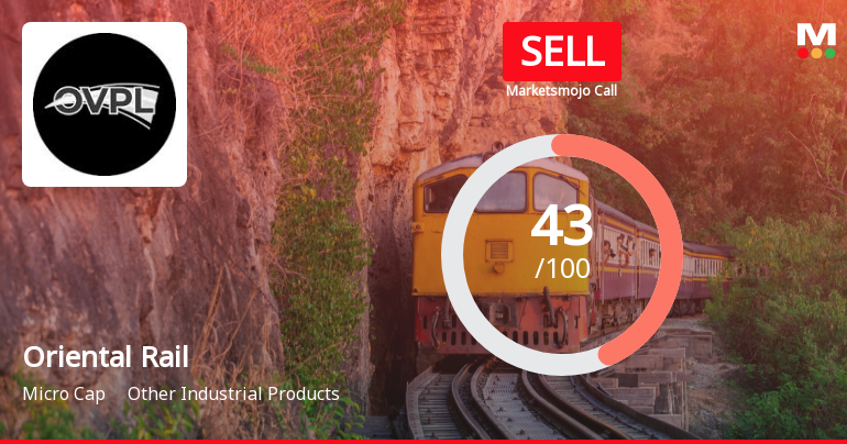 Oriental Rail Infrastructure Ltd is Rated Sell