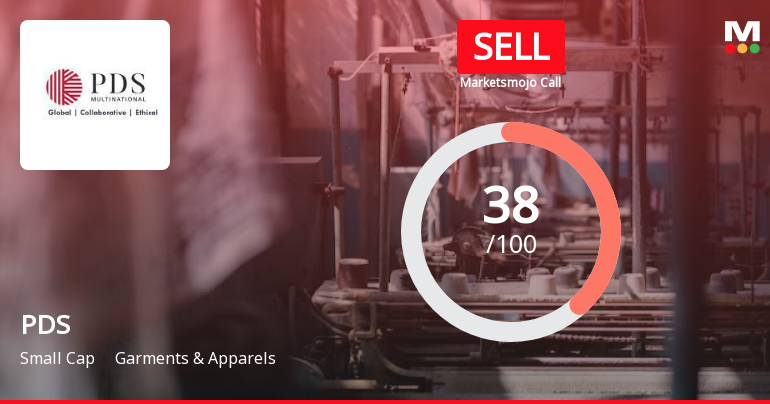 PDS Ltd is Rated Sell by MarketsMOJO