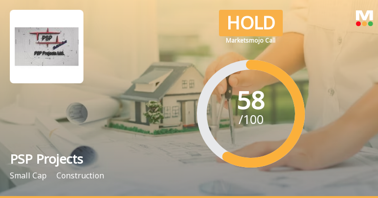 PSP Projects Ltd is Rated Hold by MarketsMOJO