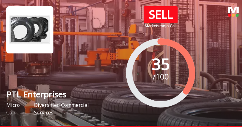 PTL Enterprises Ltd is Rated Sell
